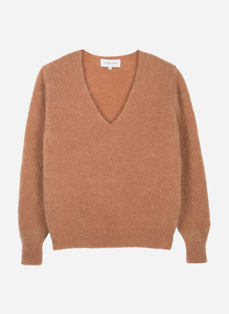 Maison Anje - Lecourbe knitwear biscuit brown