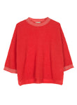 Maison Anje - colourful and cosy red knitwear